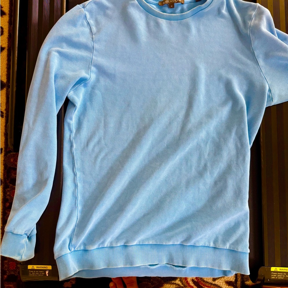 Slate & Stone Sky Blue Crewneck Sweater